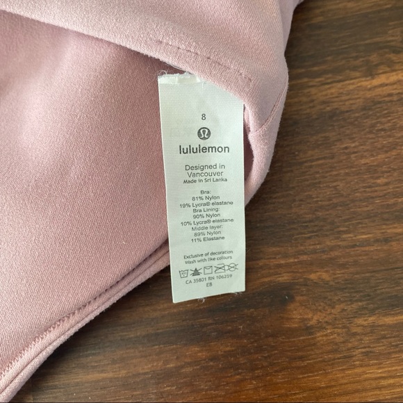 Lululemon Sweet Awakenings Bra - Picture 3 of 3